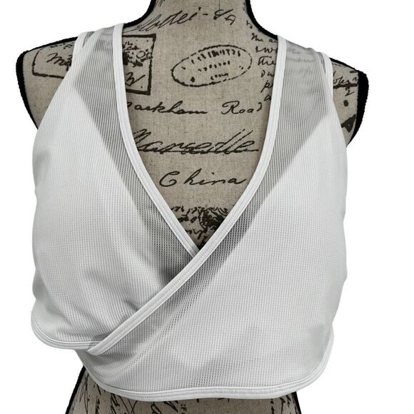 FABLETICS FAYE MEDIUM IMPACT SPORTS BRA II White XXL - Picture 1 of 9